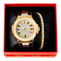 Watch and Bracelet Gift Set - 8731R-402