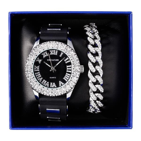 Watch and Bracelet Gift Set - 8732X-121