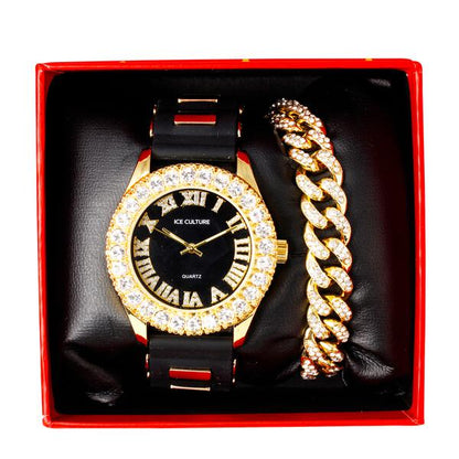 Watch and Bracelet Gift Set - 8732X-121