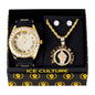 Watch and BLM Necklace with Earrings Gift Set - W1K-169
