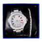 Watch and Bracelet Gift Set - 8731R-402