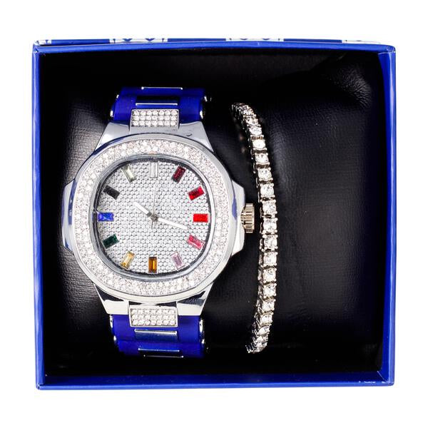 Watch and Bracelet Gift Set - 8731R-402