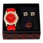 Watch and Basketball Ring and Earrings Gift Set - WRE-106