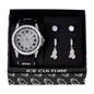 Watch and 2on Praying Hands Earring Gift Set - MSE-126