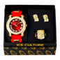 Watch and Jesus Ring with EarringsÂ GiftÂ Set - WRE-8928X