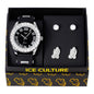 Watch and 2on Praying Hand Earring Gift Set - MSE-106