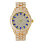 Urban Iced Out 44mm Metal Band Watch - 9120F-MB
