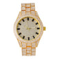 Urban Iced Out 44mm Metal Band Watch - 9120F-MB