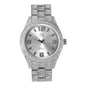 Urban Iced Out 44mm Metal Band Watch - 9120B-MB
