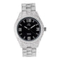 Urban Iced Out 44mm Metal Band Watch - 9120B-MB