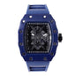 Iced Out 42.5mm Tonneau Watch - 9686-SB