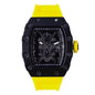 Iced Out 42.5mm Tonneau Watch - 9686-SB