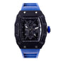 Iced Out 42.5mm Tonneau Watch - 9686-SB