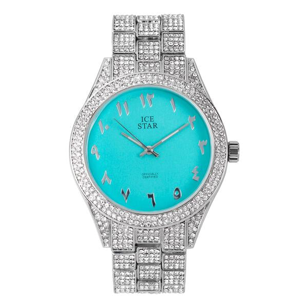 Urban Arab Dial 44mm Metal Band Watch - 9120-TB
