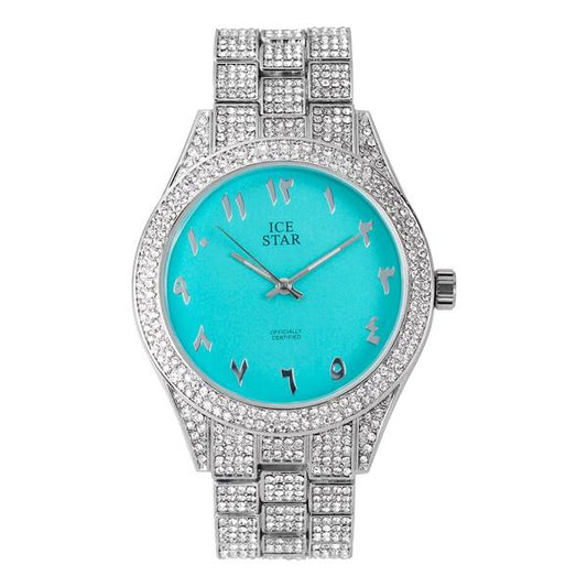 Urban Arab Dial 44mm Metal Band Watch - 9120-TB