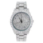 Urban Iced Out 44mm Metal Band Watch - 8918-MB