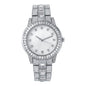 Ladies Iced-Out Metal Band Watch - 9517B-MB