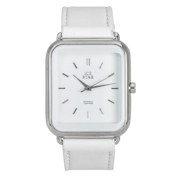 Classic Square Silicone Watch -  8382-LB