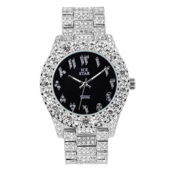 Urban Arab Dial mm Metal Band Watch - 8719T-MB