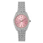 Ladies Iced-Out 32mm Metal Band Watch - 9531-MB