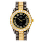 Urban Iced Out 44mm Metal Band Watch - 8719D-MB