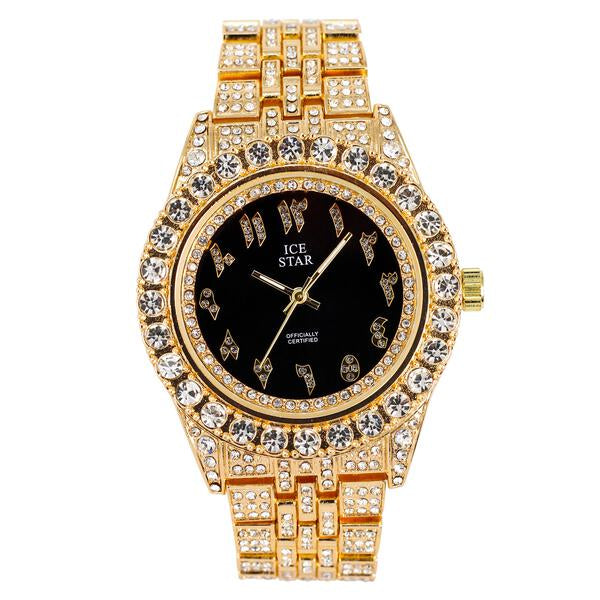 Urban Arab Dial 44mm Metal Band Watch - 9269T-MB