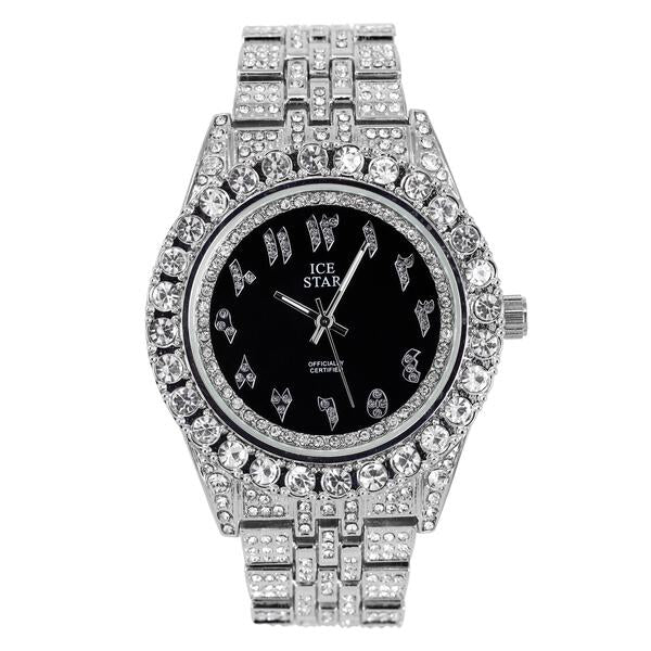 Urban Arab Dial 44mm Metal Band Watch - 9269T-MB