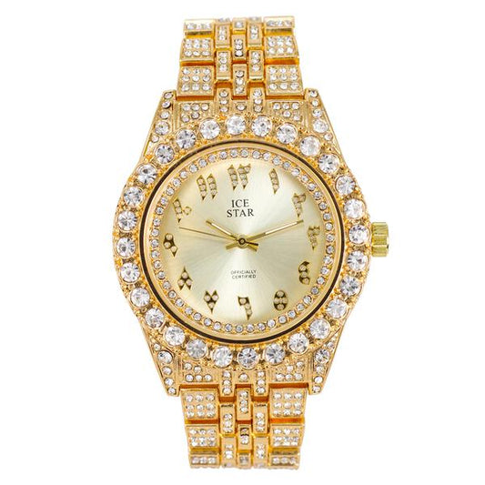 Urban Arab Dial 44mm Metal Band Watch - 9269T-MB