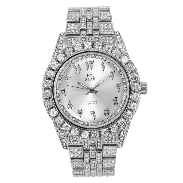 Urban Arab Dial 44mm Metal Band Watch - 9269T-MB