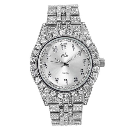 Urban Arab Dial 44mm Metal Band Watch - 9269T-MB