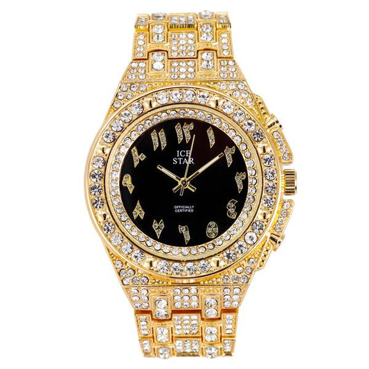 Urban Arab Dial 47mm Metal Band Watch - 9264T-MB