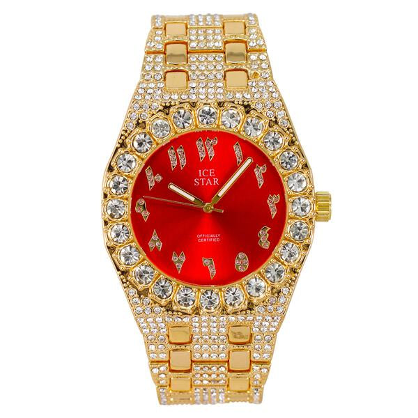 Urban Arab Dial 42mm Metal Band Watch - 9221T-MB