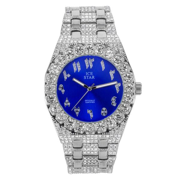 Urban Arab Dial 42mm Metal Band Watch - 9221T-MB