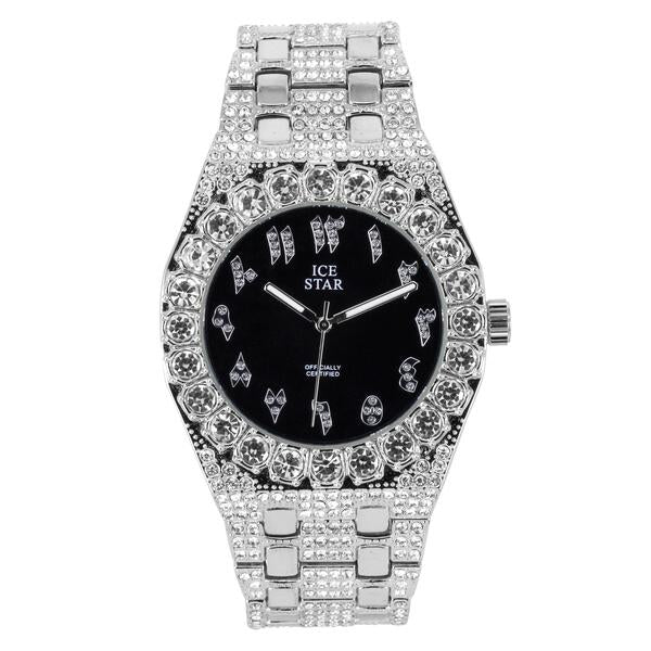 Urban Arab Dial 42mm Metal Band Watch - 9221T-MB
