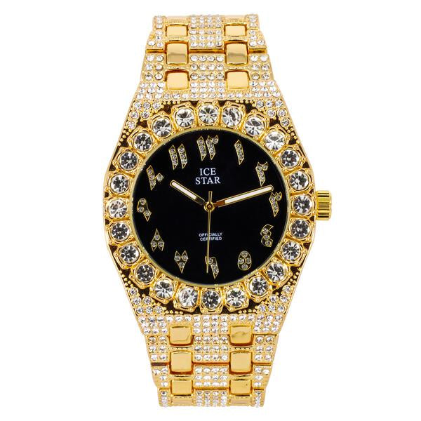 Urban Arab Dial 42mm Metal Band Watch - 9221T-MB
