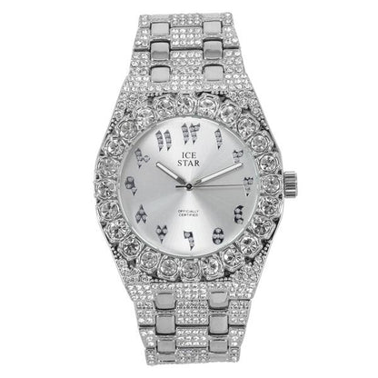 Urban Arab Dial 42mm Metal Band Watch - 9221T-MB