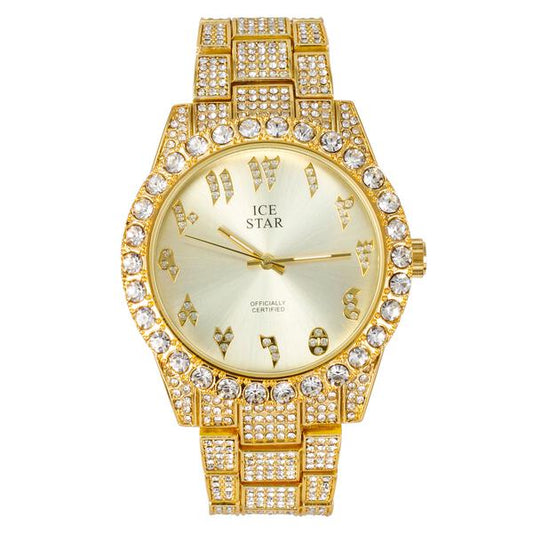 Urban Arab Dial mm Metal Band Watch - 9034T-MB