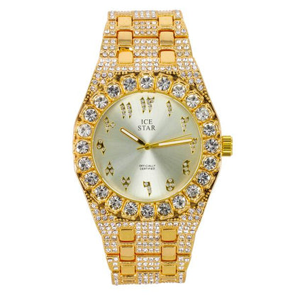 Urban Arab Dial 42mm Metal Band Watch - 9221T-MB