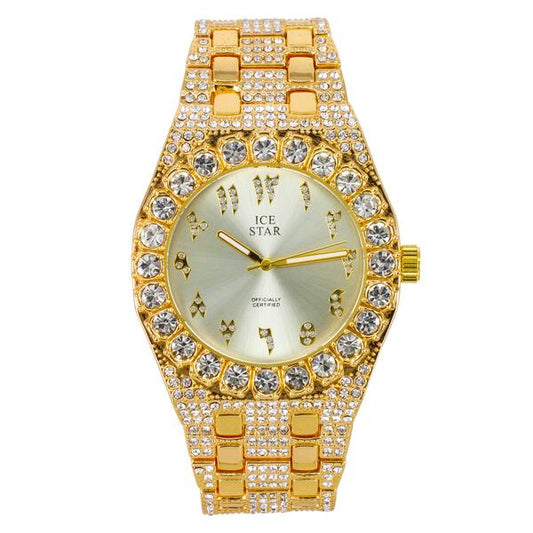 Urban Arab Dial 42mm Metal Band Watch - 9221T-MB