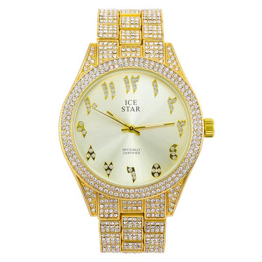 Urban Arab Dial 44mm Metal Band Watch - 9120T-MB