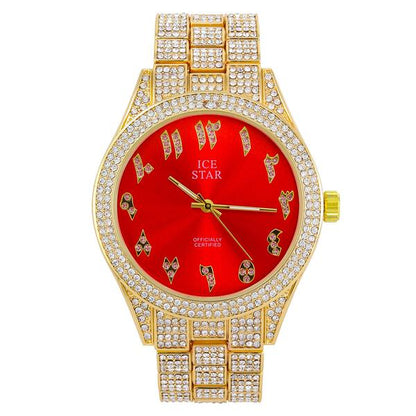 Urban Arab Dial 44mm Metal Band Watch - 9120T-MB