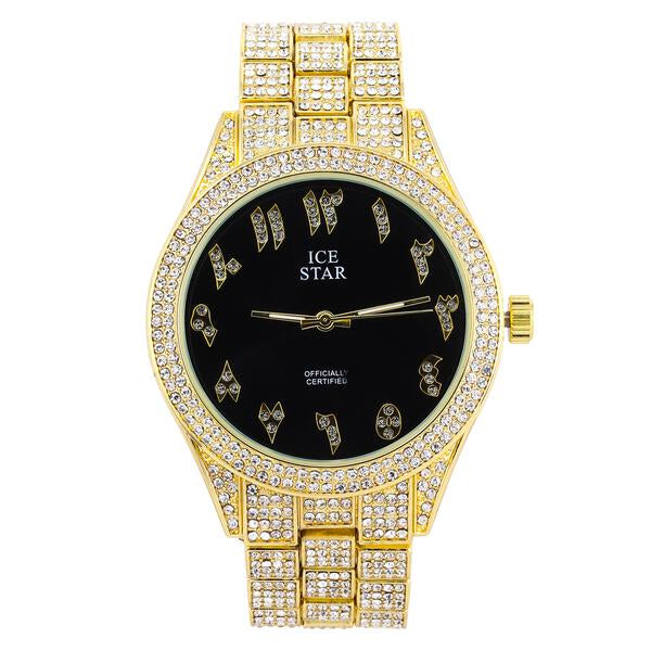 Urban Arab Dial 44mm Metal Band Watch - 9120T-MB