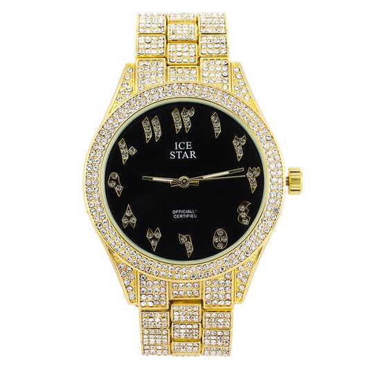 Urban Arab Dial 44mm Metal Band Watch - 9120T-MB