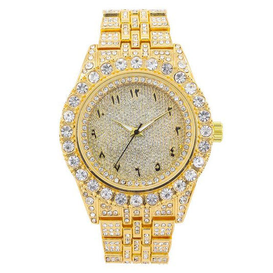 Urban Arab Dial 44mm Metal Band Watch - 9269K-MB