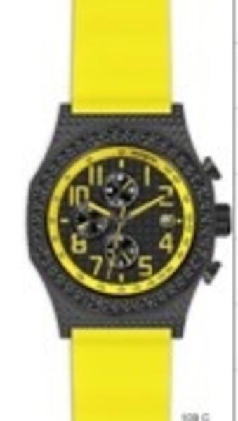 Urban 46mm Silicone Band Watch - 9632-SB