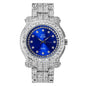 Urban Iced Out 44mm Metal Band Watch - 7341P-MB