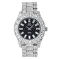 Urban Iced Out 44mm Metal Band Watch - 8719Q-MB