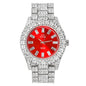 Urban Iced Out 44mm Metal Band Watch - 8719Q-MB