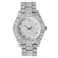 Urban Iced Out 44mm Metal Band Watch - 8719W-MB