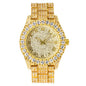 Urban Iced-Out Chandelier Metal Band Watch - 8719W-MB